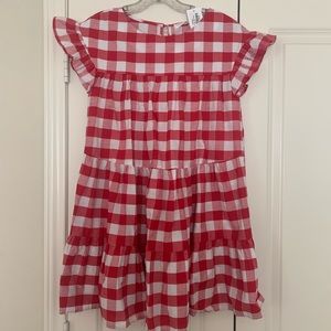 NWT Vestique Red Gingham Dress